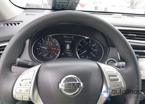 2016 Nissan Rogue Sv z USA, uszkodzony, nr VIN KNMAT2MT8GP705836